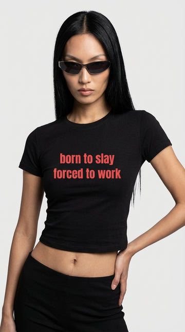 Slay Mode Crop T-Shirt