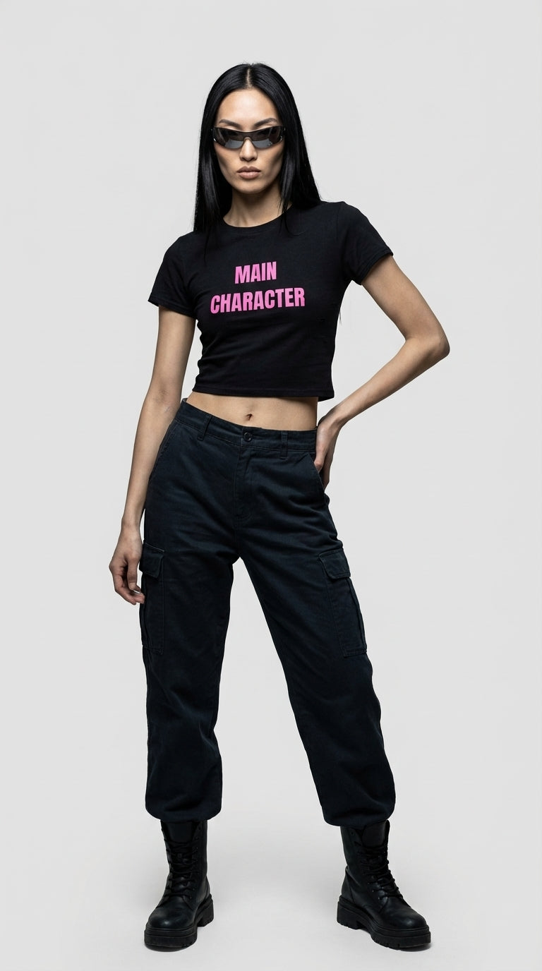 Main Character Crop T-Shirt