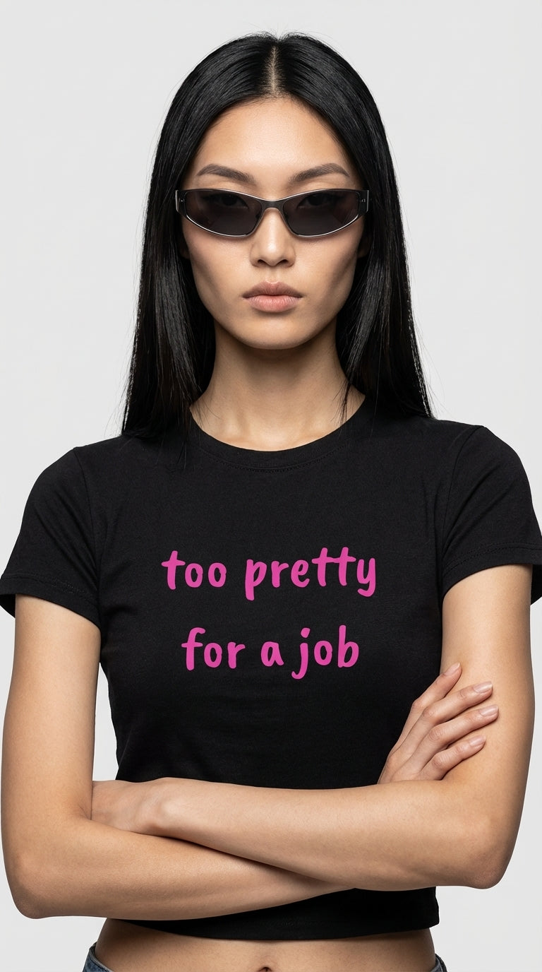 Too Pretty Crop T-Shirt