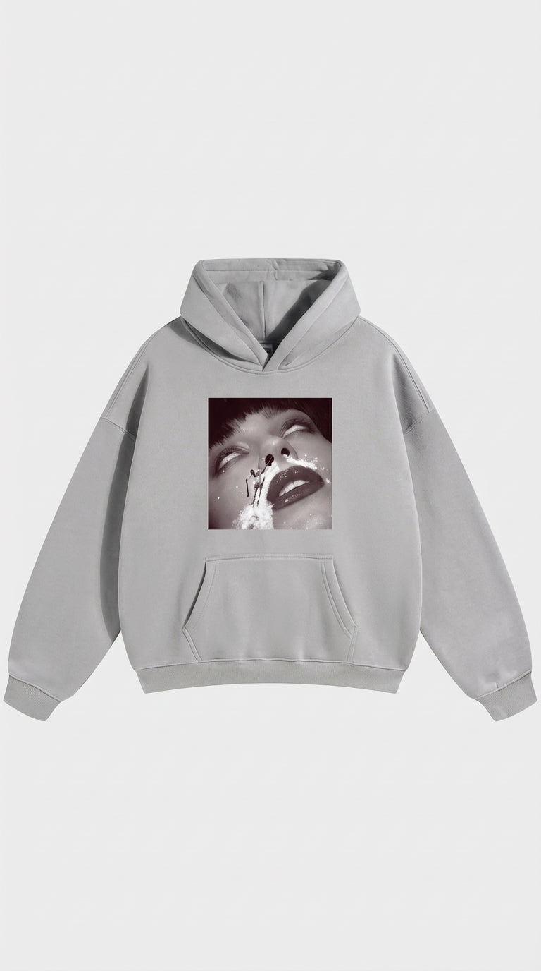 Powder Delusion Oversize Hoodie