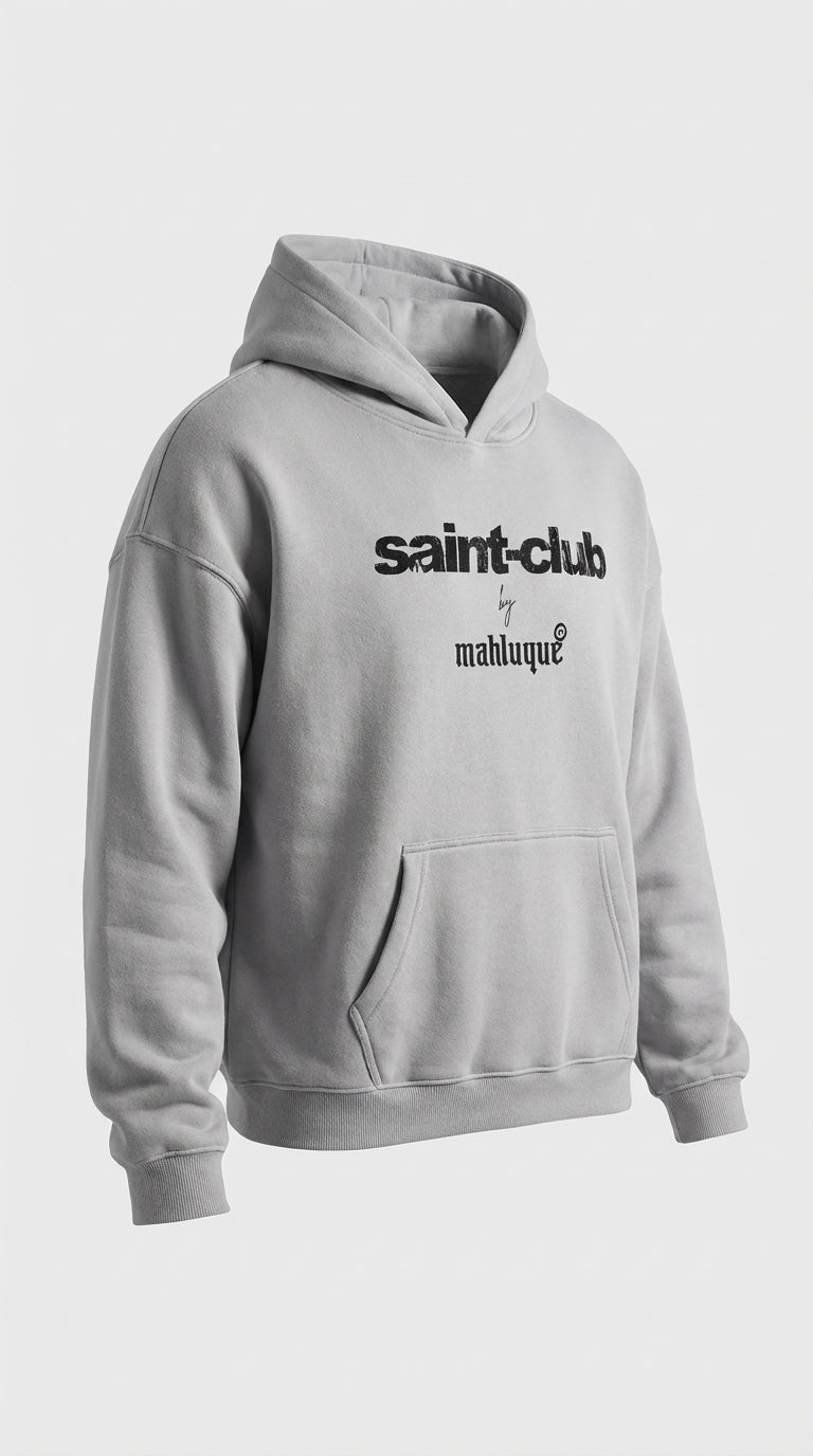 Saint-Club Grey Hoodie