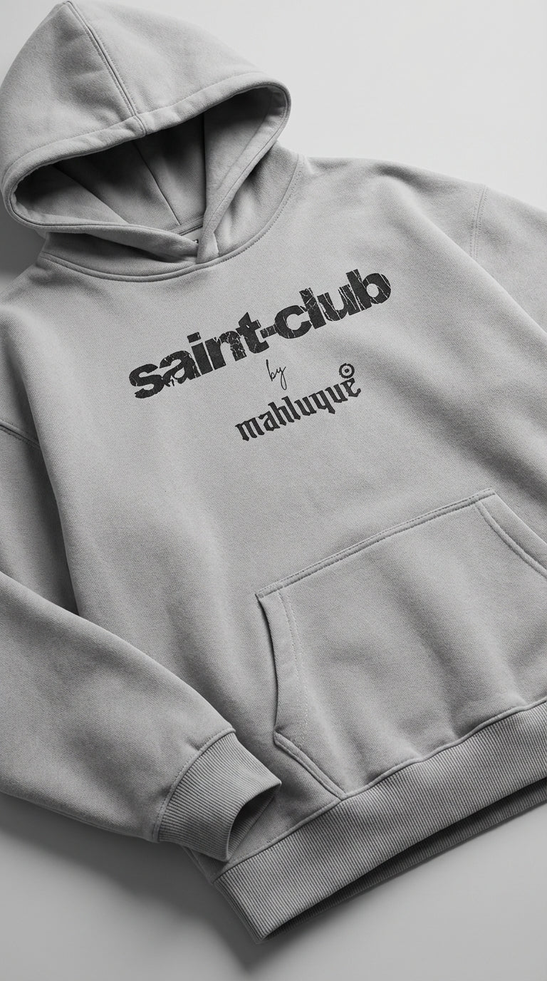 Saint-Club Grey Hoodie