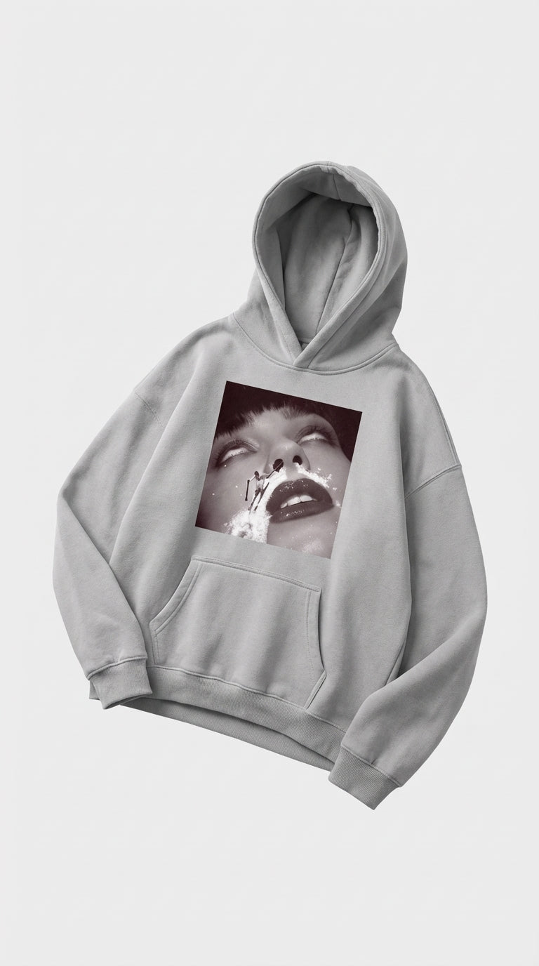 Powder Delusion Oversize Hoodie