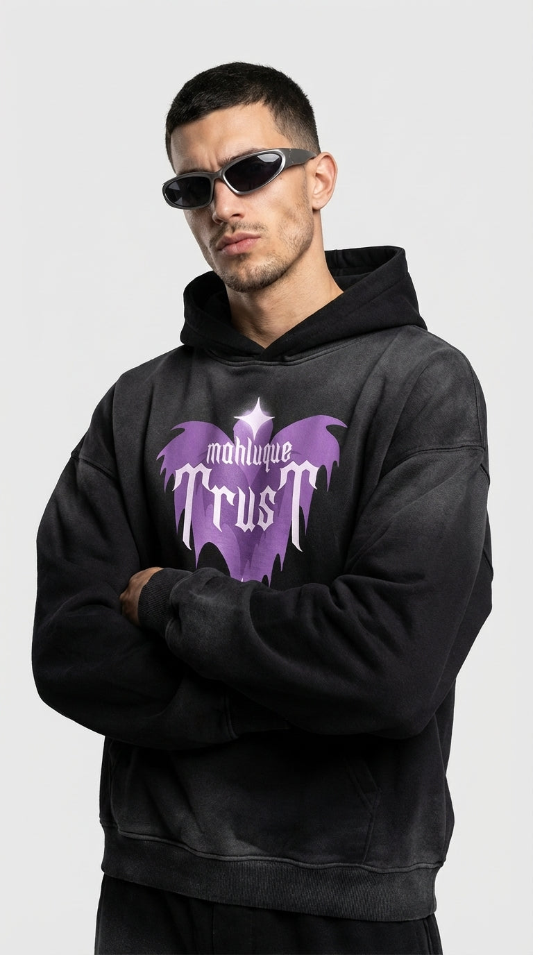 Trust Acid Washed Original Hoodie
