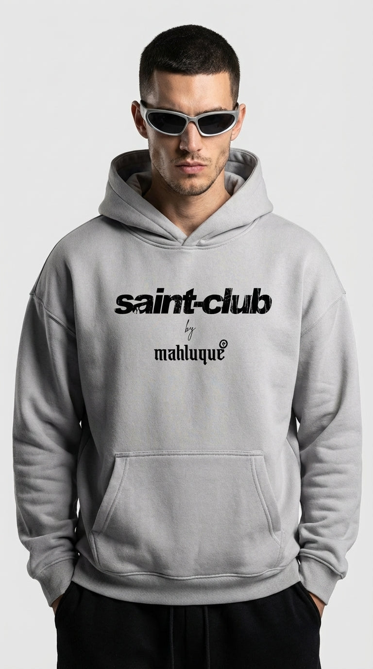 Saint-Club Grey Hoodie