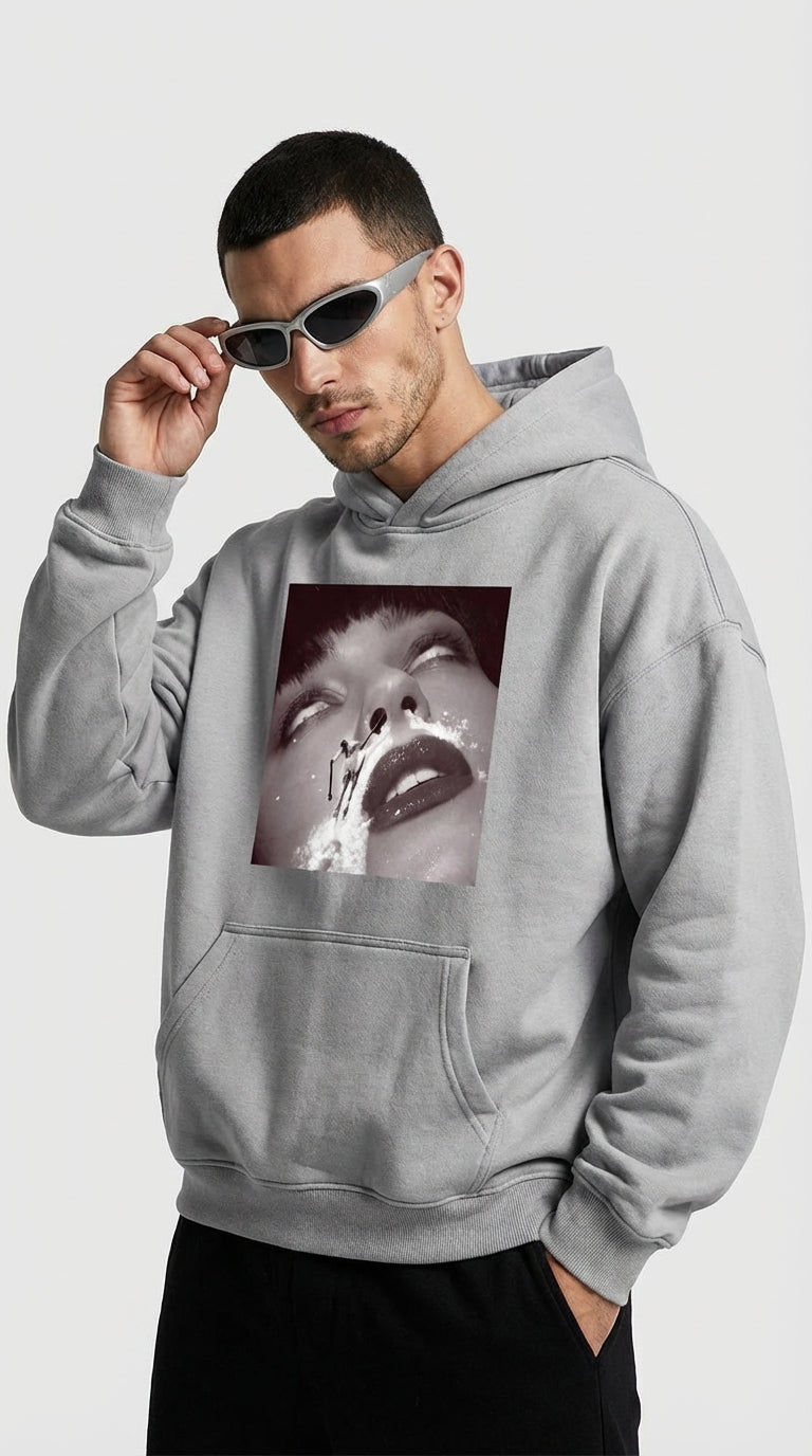 Powder Delusion Oversize Hoodie
