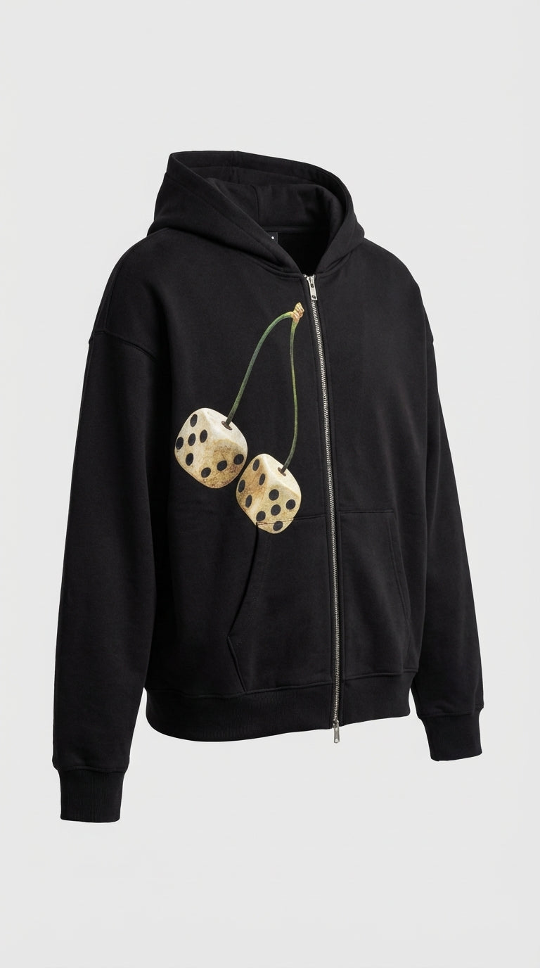 Lucky Pair Zip Hoodie