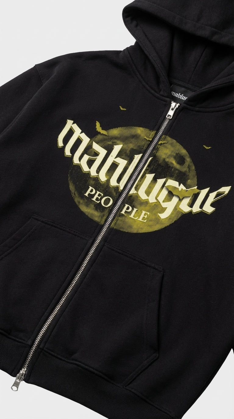Mahluque People Zip Hoodie