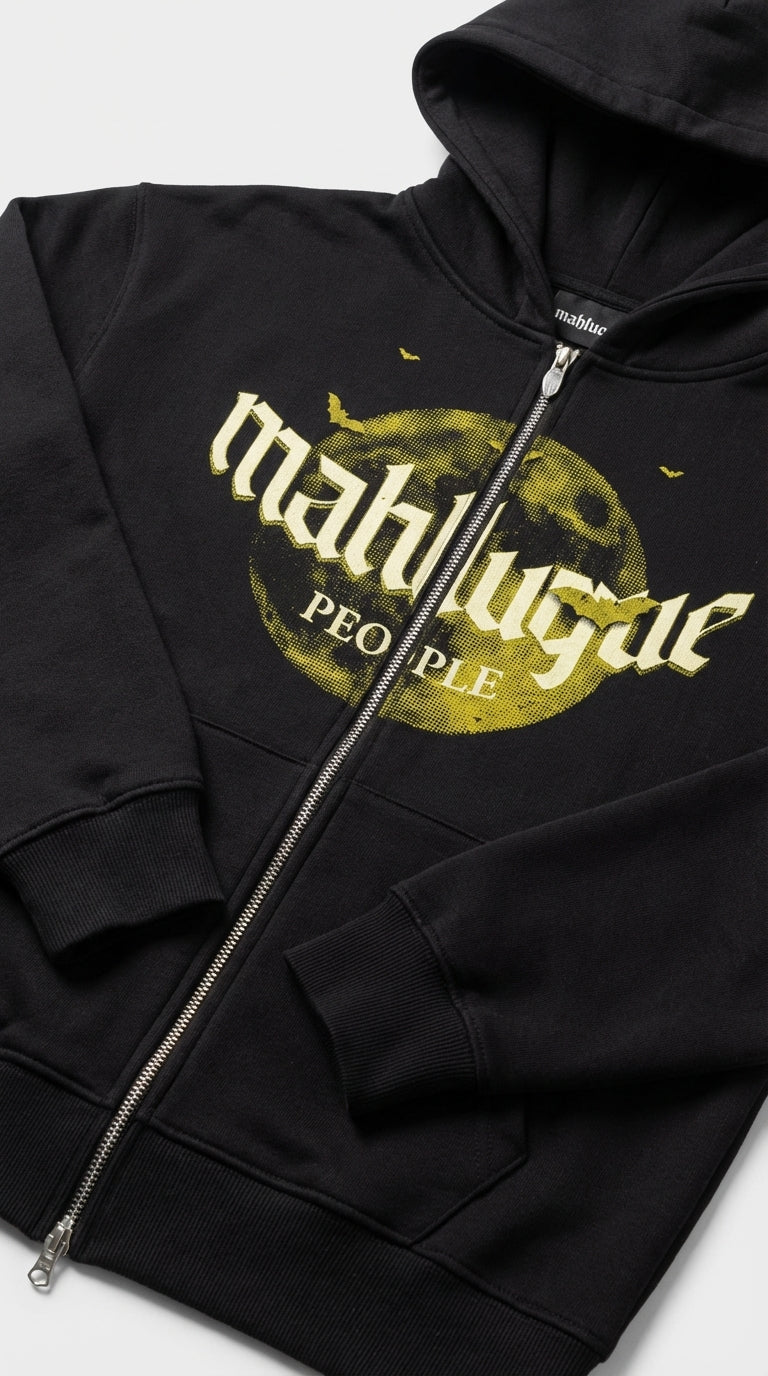 Mahluque People Zip Hoodie