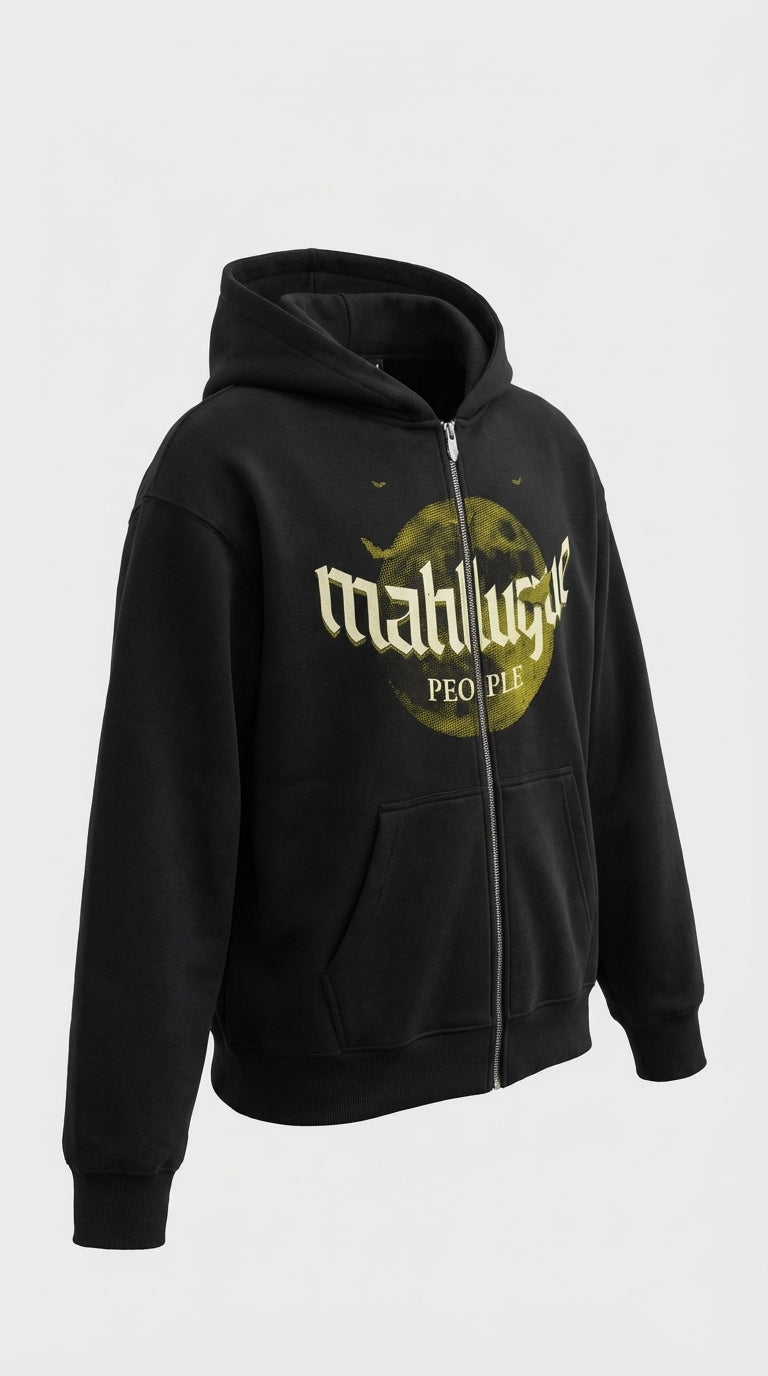 Mahluque People Zip Hoodie