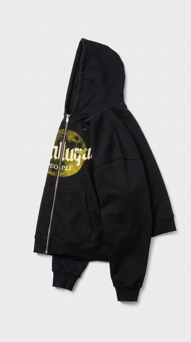 Mahluque People Zip Hoodie