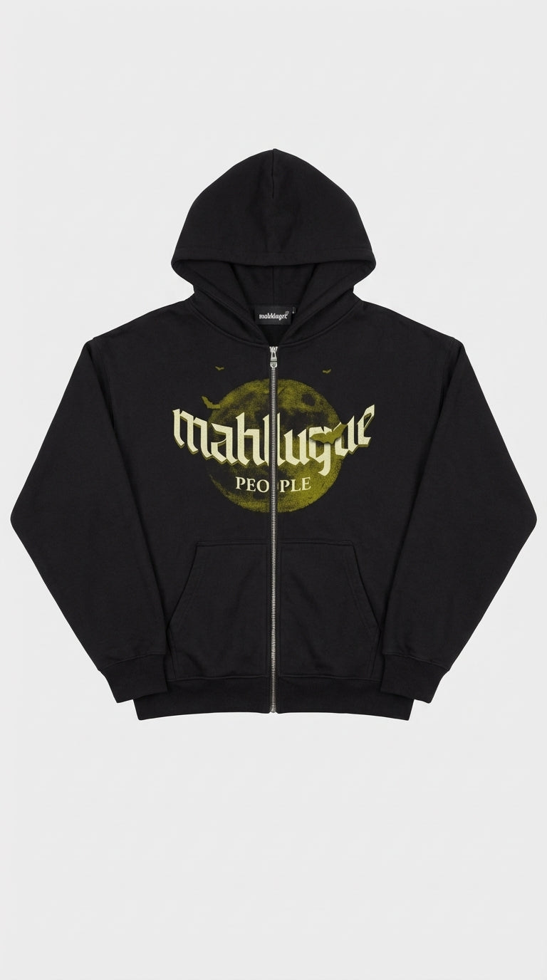 Mahluque People Zip Hoodie