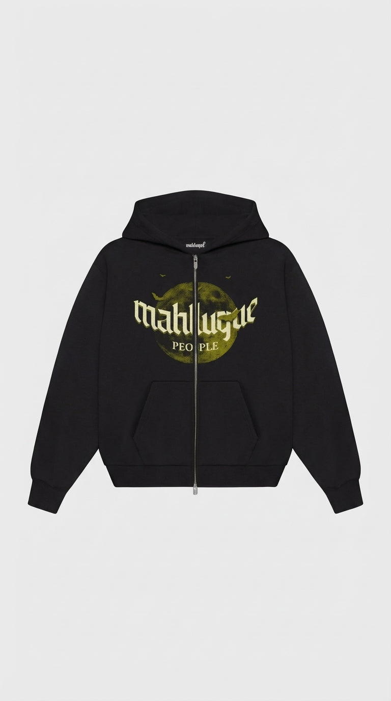 Mahluque People Zip Hoodie
