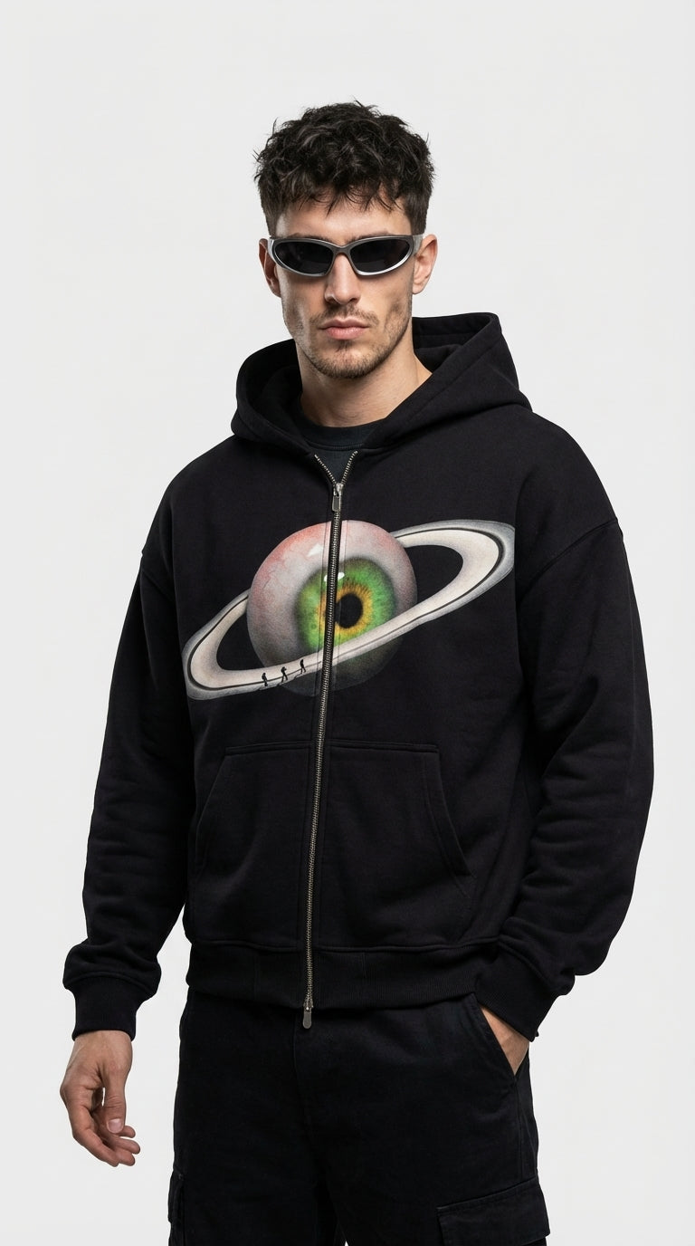 Orbital Eye Zip Hoodie