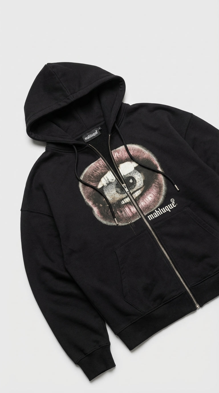 Eye Contact Zip Hoodie