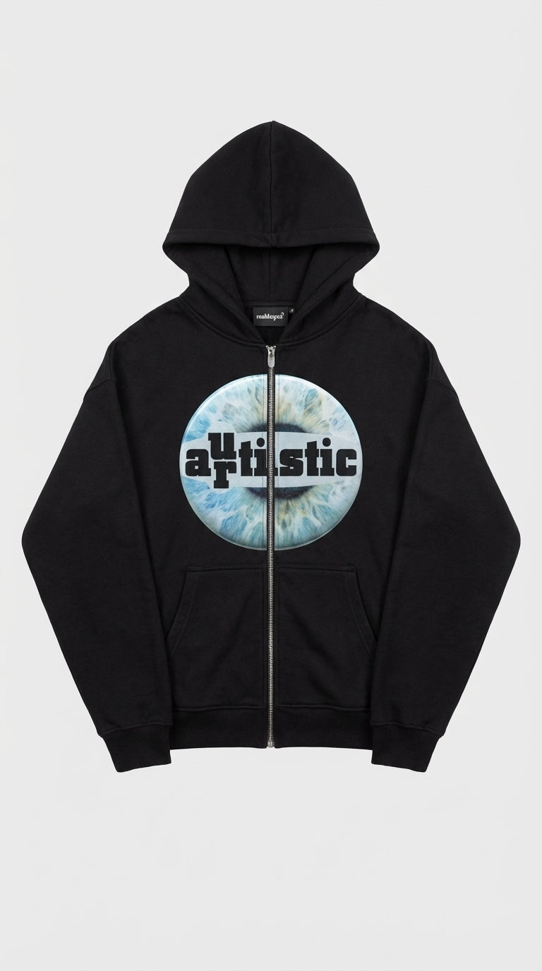 Artistic Eye Zip Hoodie