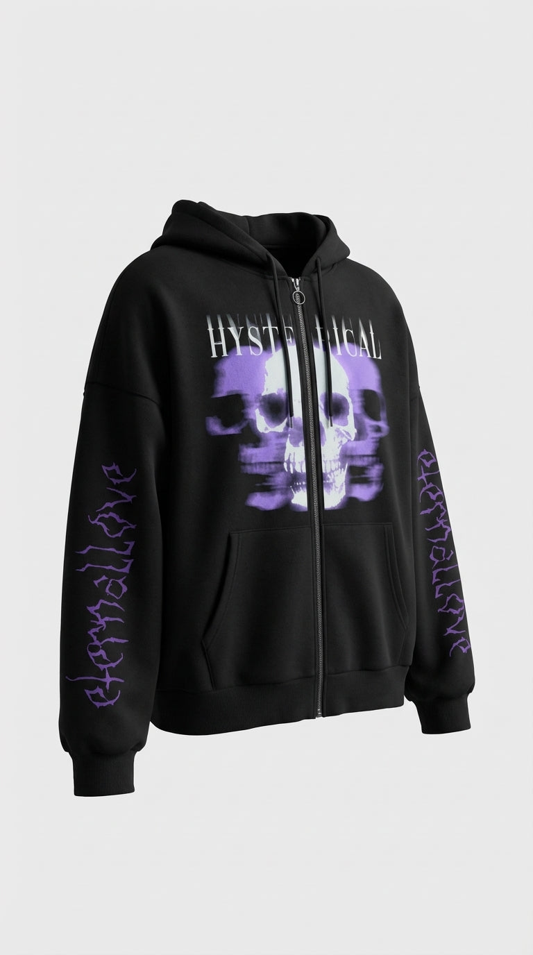 Hysterical Unisex Zip-Up Hoodie