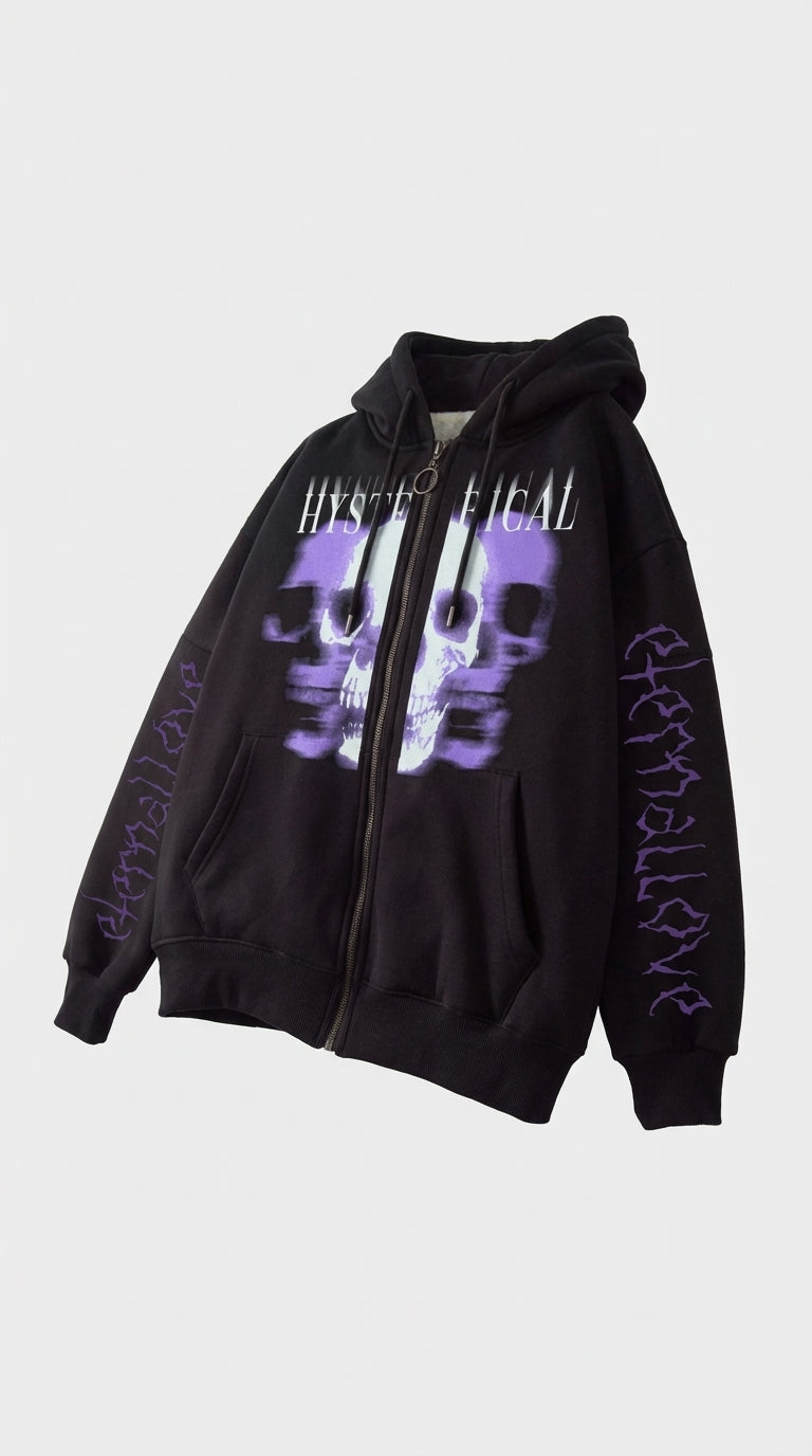 Hysterical Unisex Zip-Up Hoodie