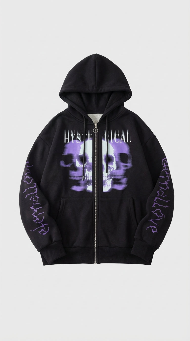 Hysterical Unisex Zip-Up Hoodie