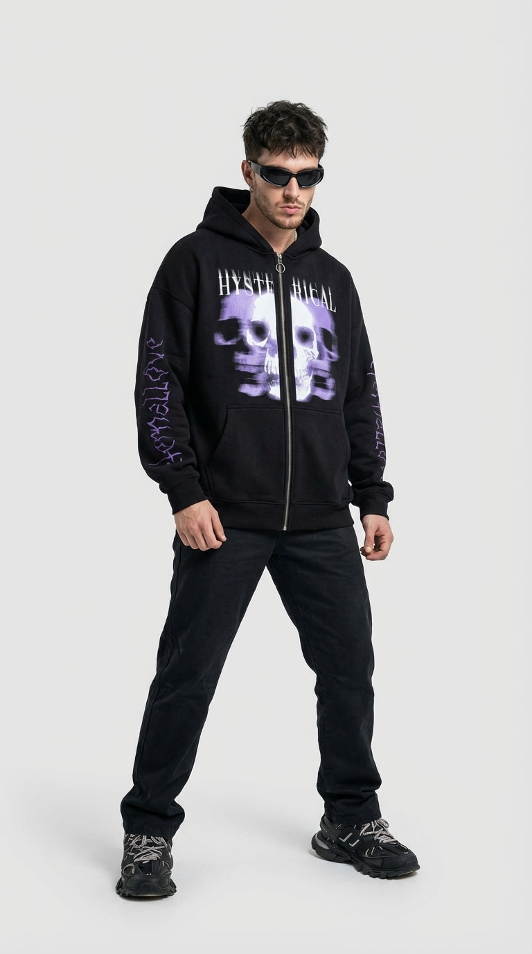 Hysterical Unisex Zip-Up Hoodie