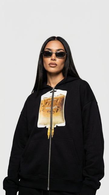 Caffeine Drip Zip Hoodie