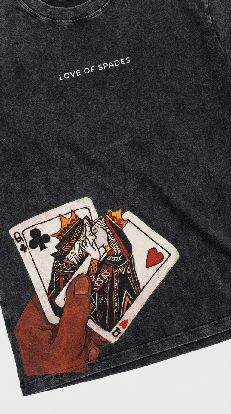 Love of Spades Oversized Tee