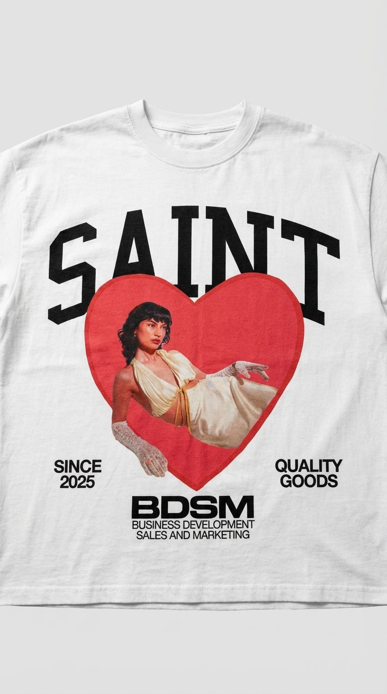 SAINT BDSM Oversize Tee