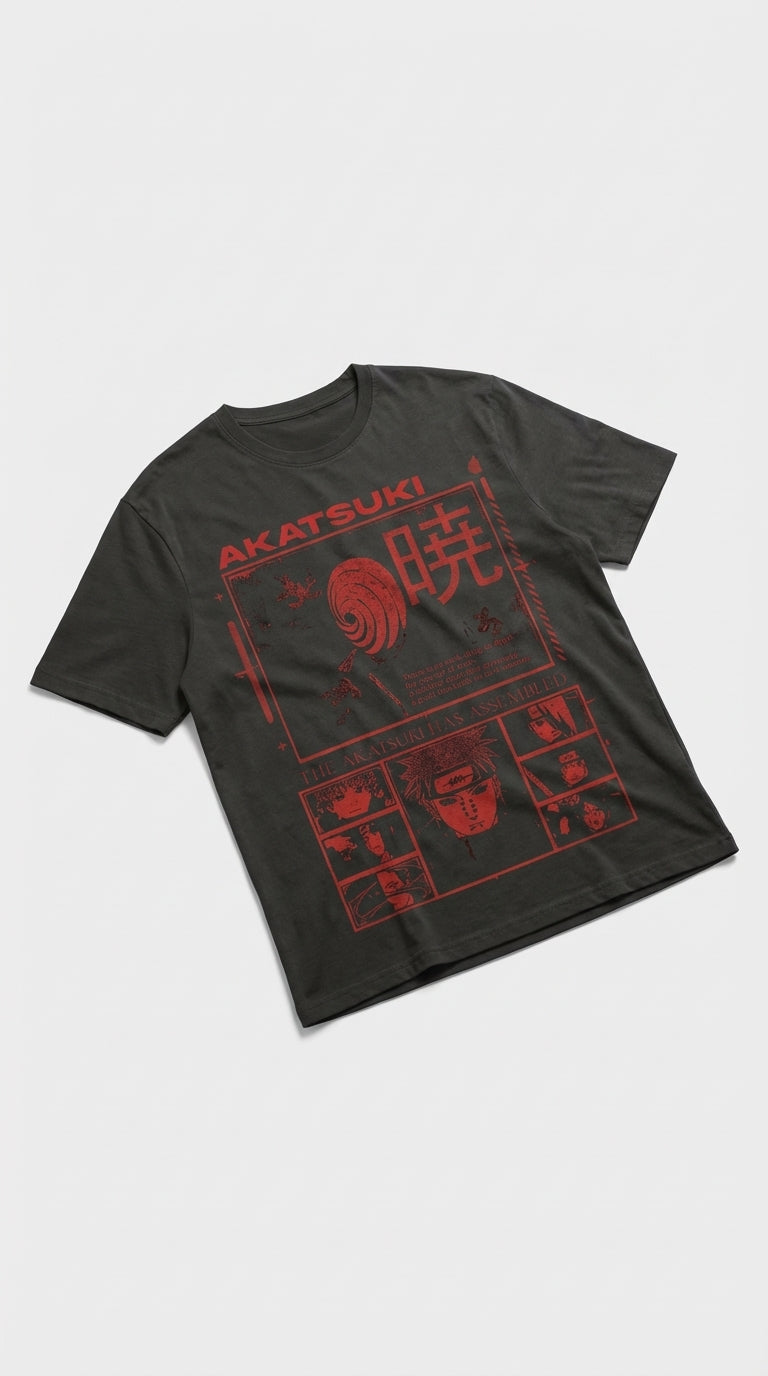 Akatsuki Clan Oversized T-Shirt