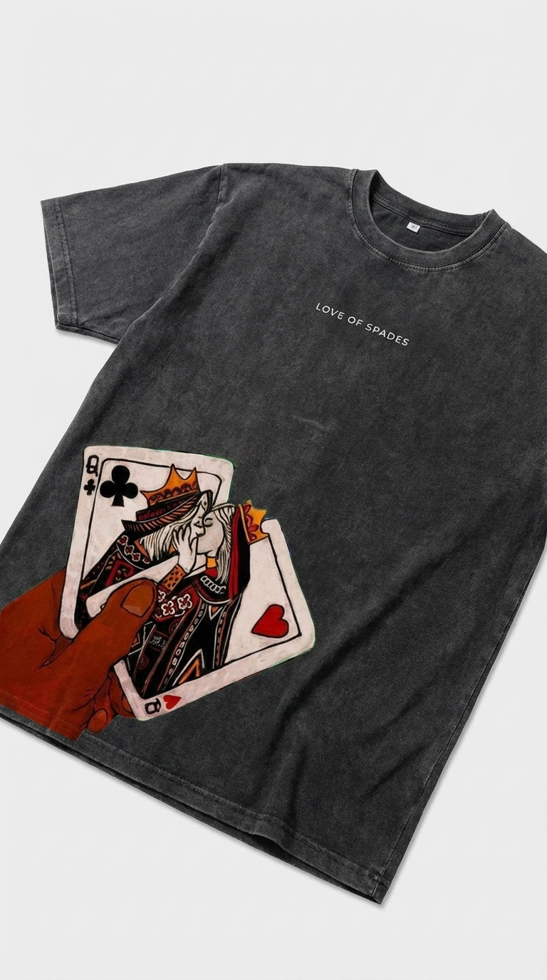 Love of Spades Oversized Tee