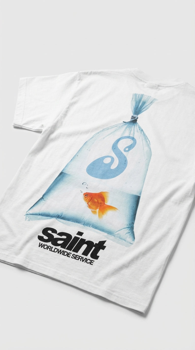 S Fish Oversized Tee