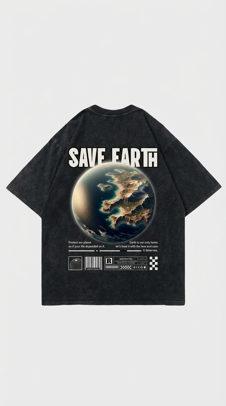 Save The Earth Acid Tee