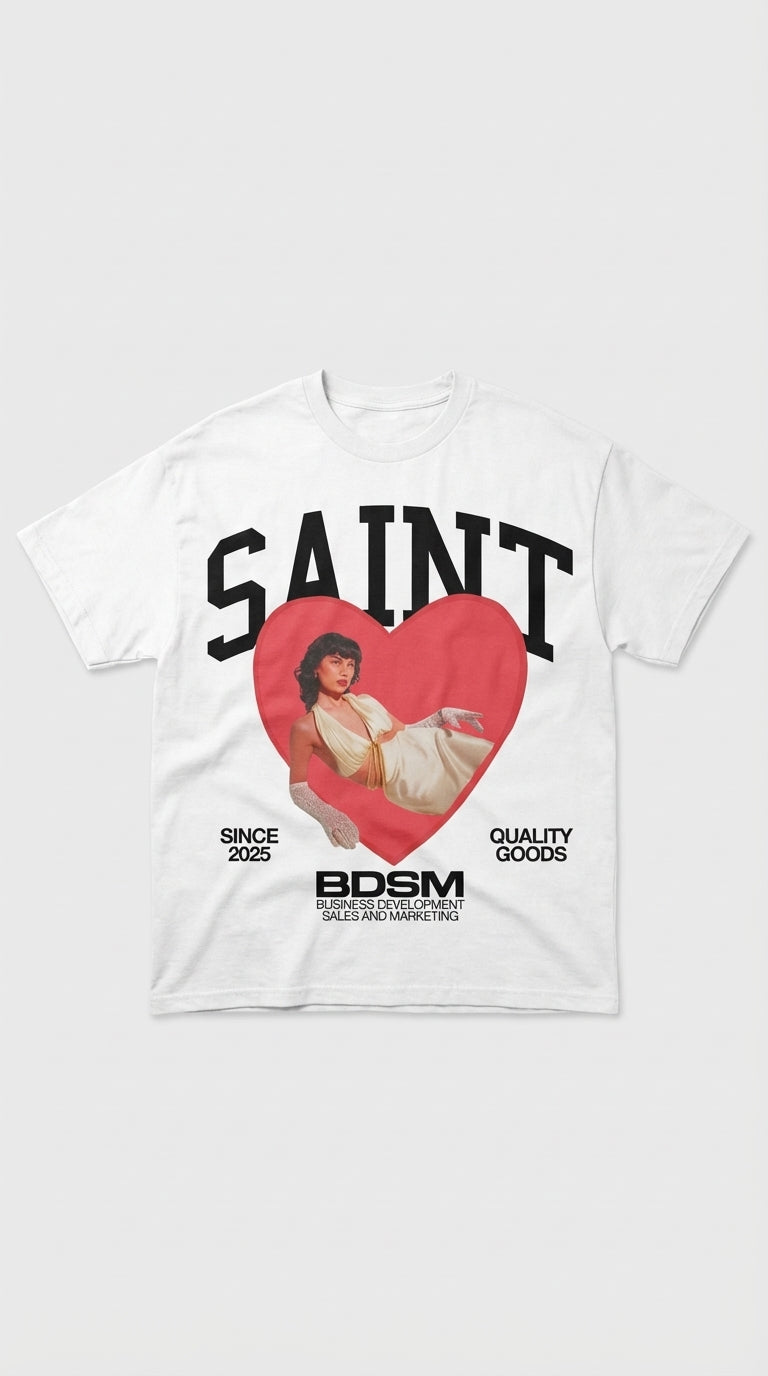 SAINT BDSM Oversize Tee