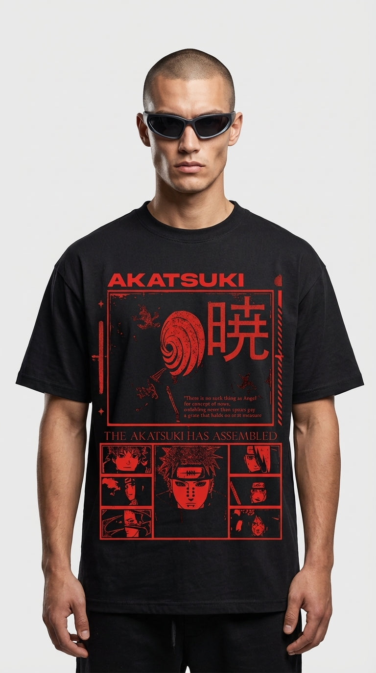 Akatsuki Clan Oversized T-Shirt