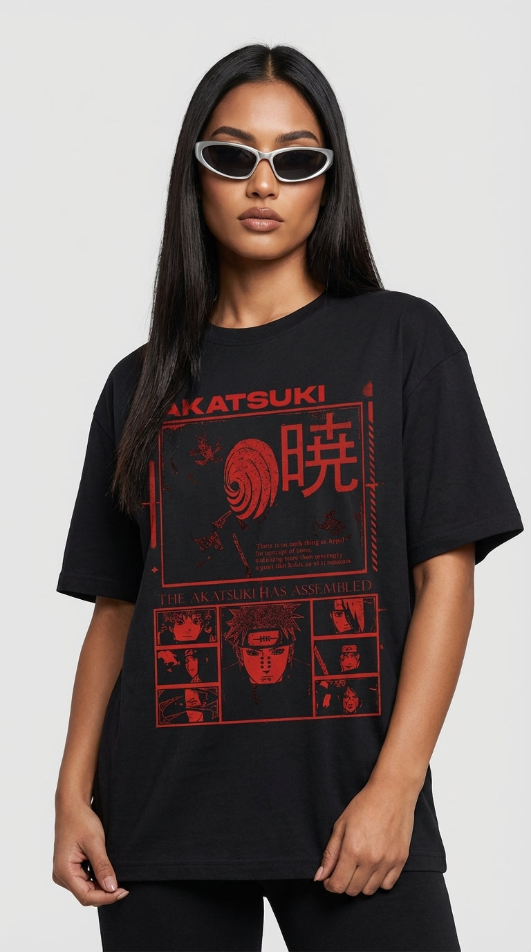 Akatsuki Clan Oversized T-Shirt
