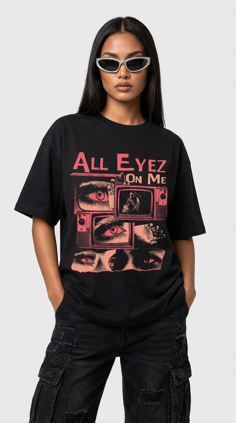 All Eyez Oversized T-Shirt