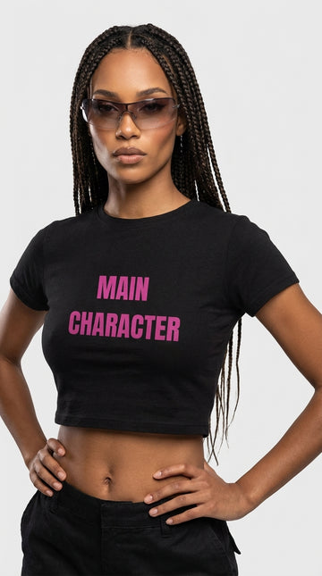 Main Character Crop T-Shirt