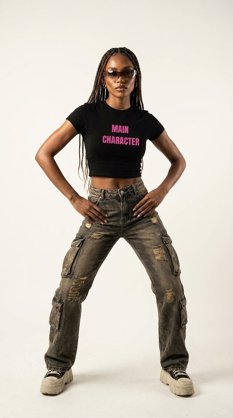 Main Character Crop T-Shirt
