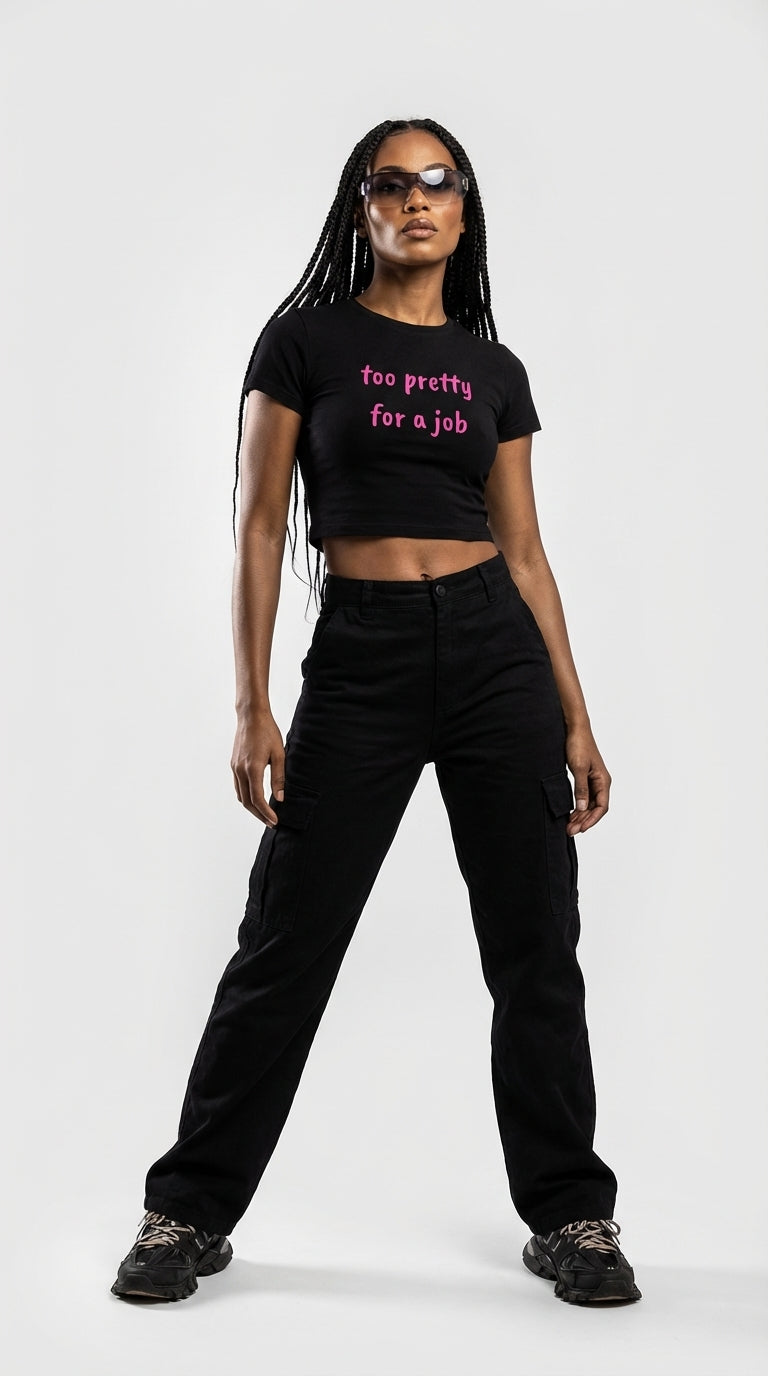 Too Pretty Crop T-Shirt
