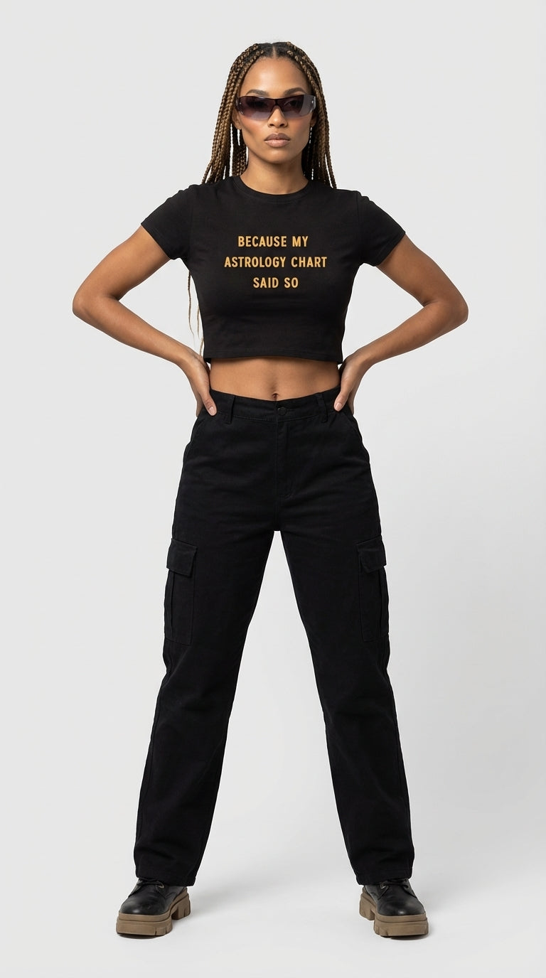 Astro Vibes Crop T-Shirt