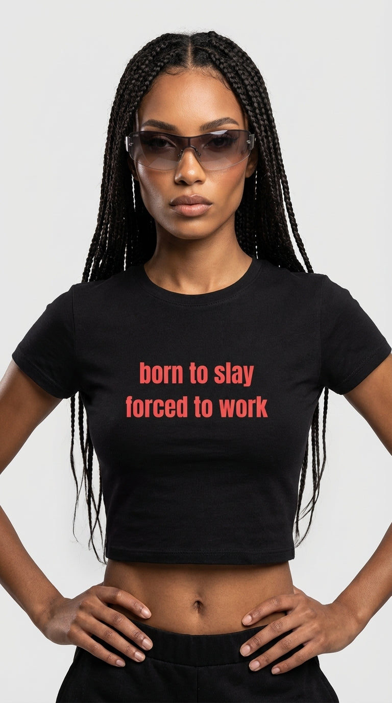 Slay Mode Crop T-Shirt