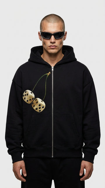 Lucky Pair Zip Hoodie