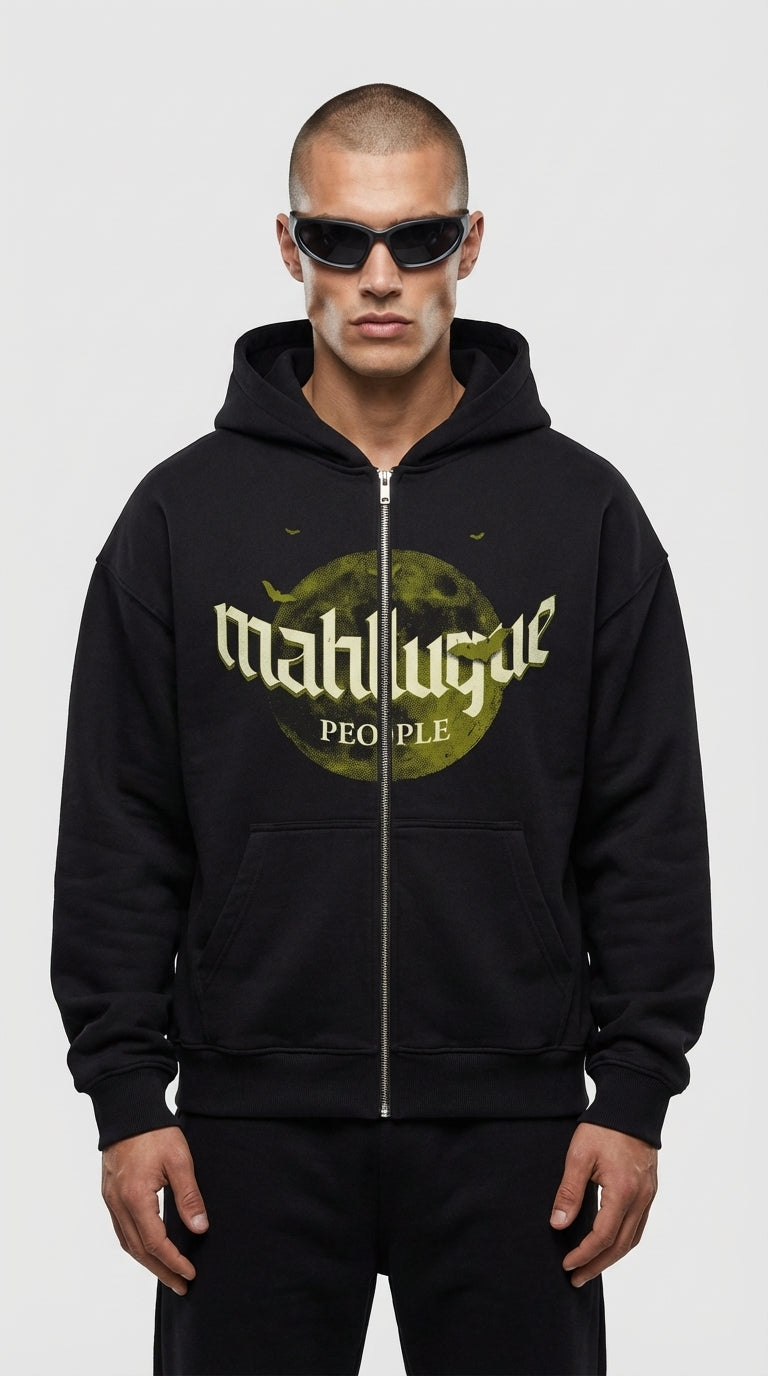 Mahluque People Zip Hoodie