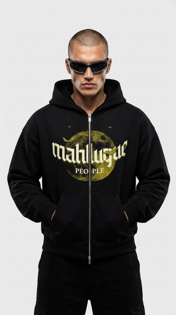Mahluque People Zip Hoodie