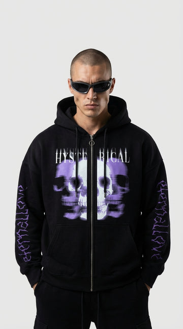 Hysterical Unisex Zip-Up Hoodie