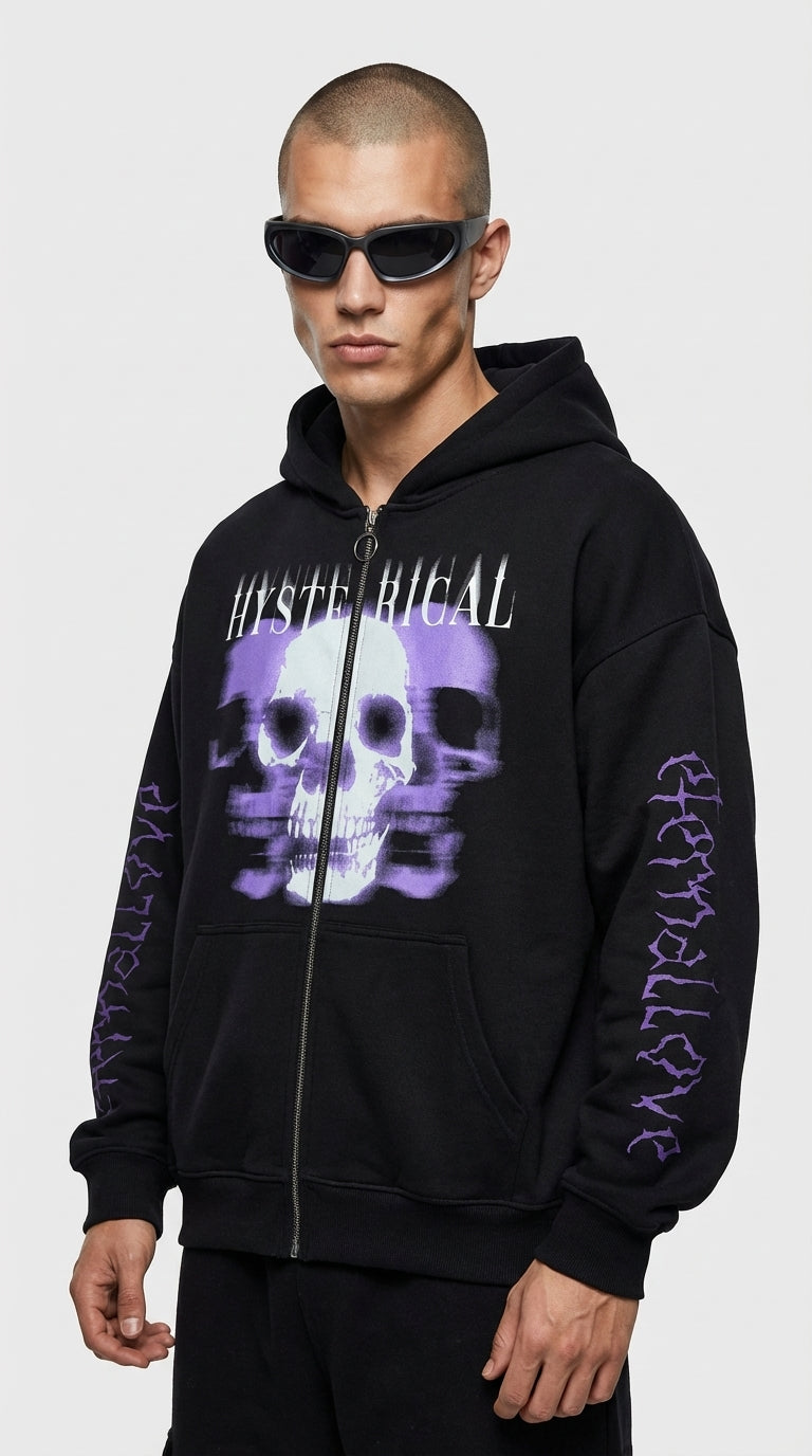 Hysterical Unisex Zip-Up Hoodie