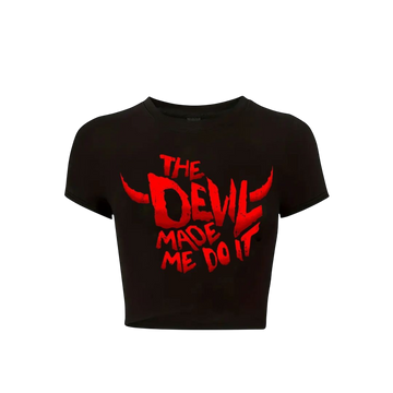 Devil Inside Crop T-Shirt