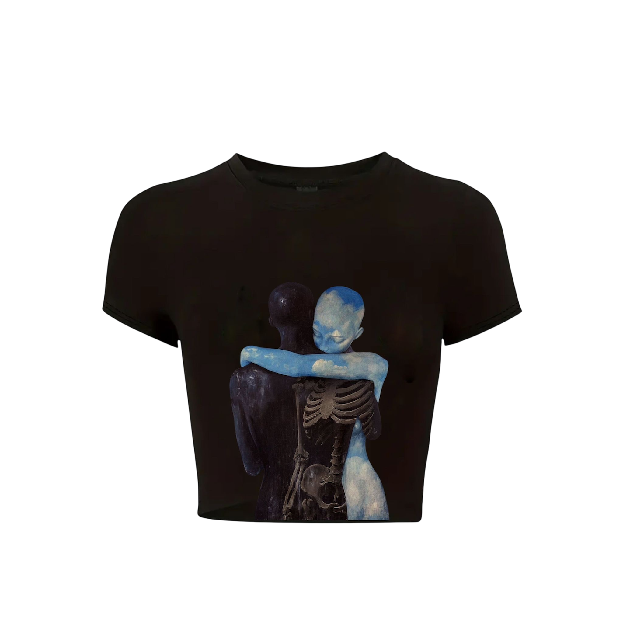 Ethereal Embrace Crop T-Shirt