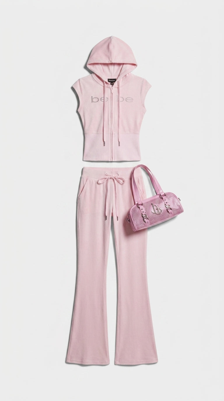 Bebe Pink Matching Set
