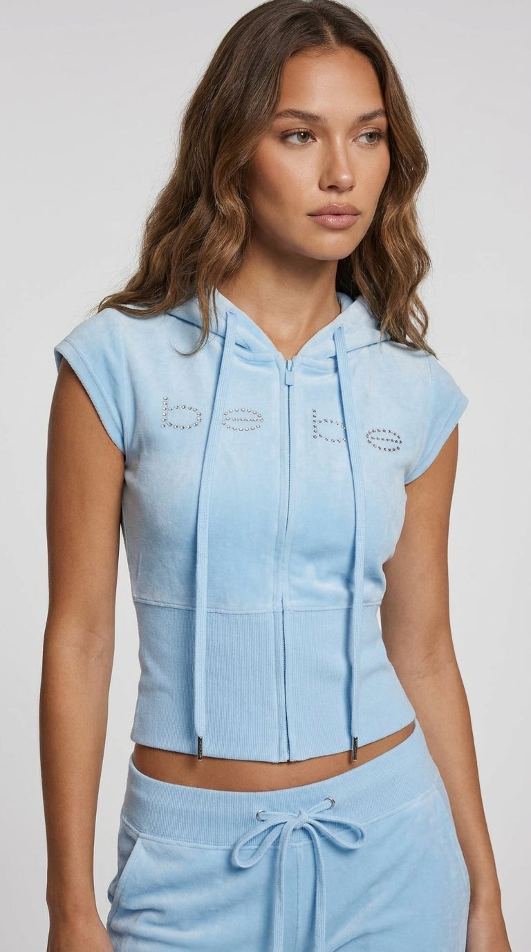 Bebe Blue Matching Set