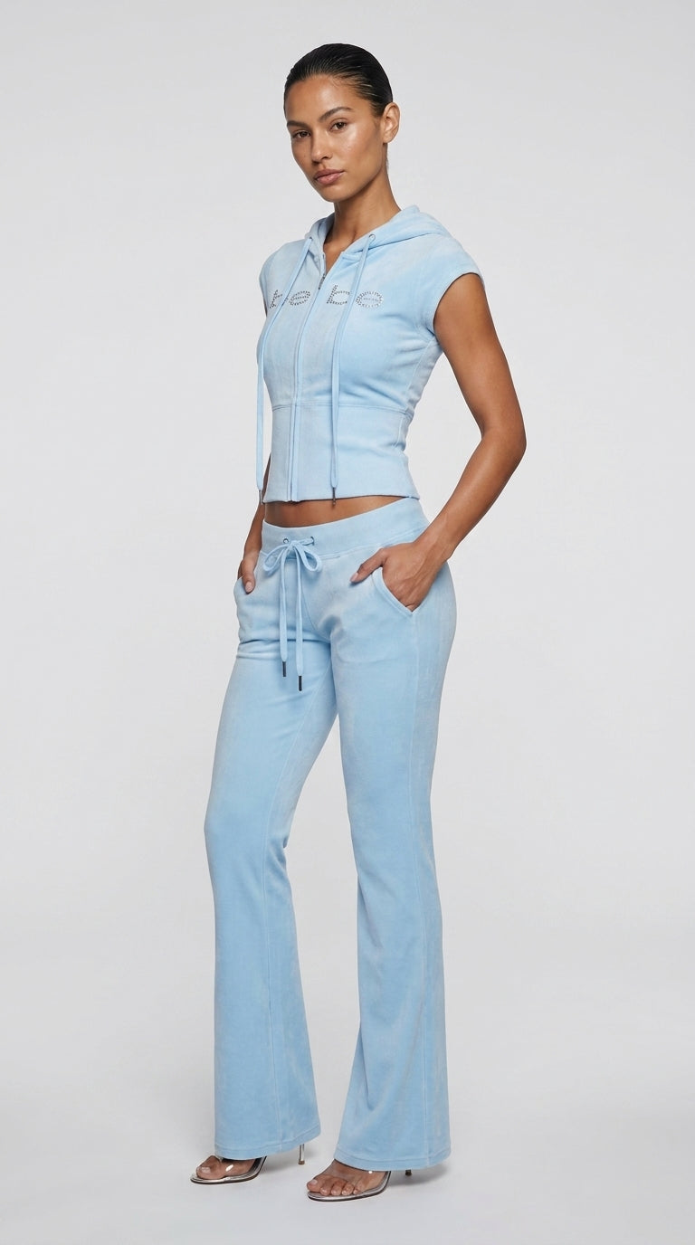 Bebe Blue Matching Set